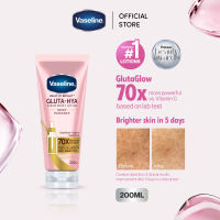Vaseline Gluta-Hya Dewy Radiance Serum Burst Lotion 200ml - Daily Body Moisturizer 4D Hyaluron 70x Niacinamide