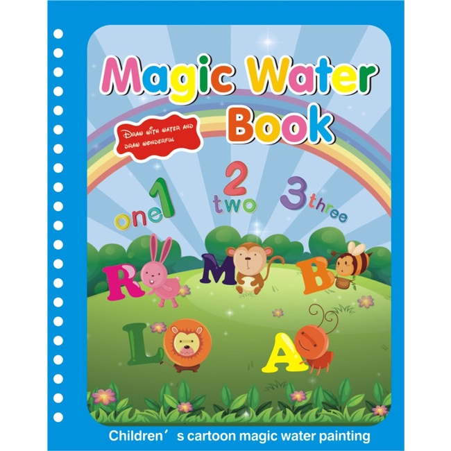 Water Drawing Book Magic Coloring Book For Kids Magic Pen Drawing Book Kids Painting Toys Magic