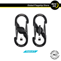 Nite Ize S-Biner MicroLock Stainless Steel - Pack of 2