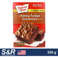 Duncan Hines Chewy Fudge Brownie Mix 520 g