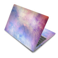 Royqueen Solid Plain Color Universal Laptop Skin Cover Sticker Decorative Laptop Notebook Decals 2pcs Sheets 14″ 15.6″ Pure Pink Purple Blue Green Gradient Laptop Surface Vinyl Sticker Skin Decals