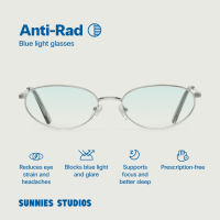 Sunnies Studios Anti-Rad Eyewear Marshall (Non-graded Anti-Radiation Eyeglasses for Men and Women)
