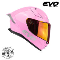 EVO M2 Plain Dual Visor Full Face Helmet with Free Clear Lens