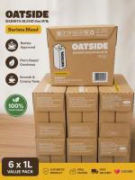 Oatside Barista Blend milk 1L x 6pcs (box) - oat milk - barista blend - 1L carton - 6 packs