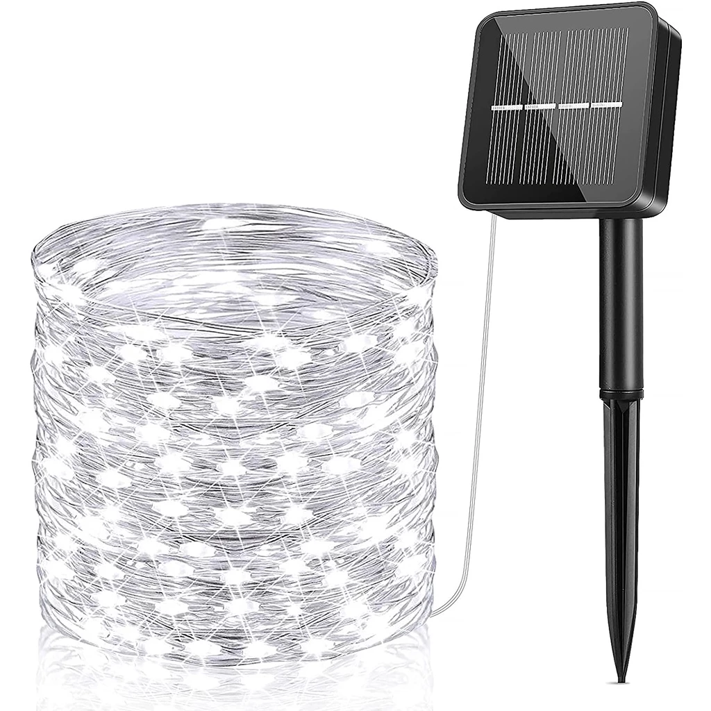 32M Solar Lights Solar Fairy String Lights Outdoor Waterproof Fairy String Lights with 8 Modes for Christmas & Home Decor