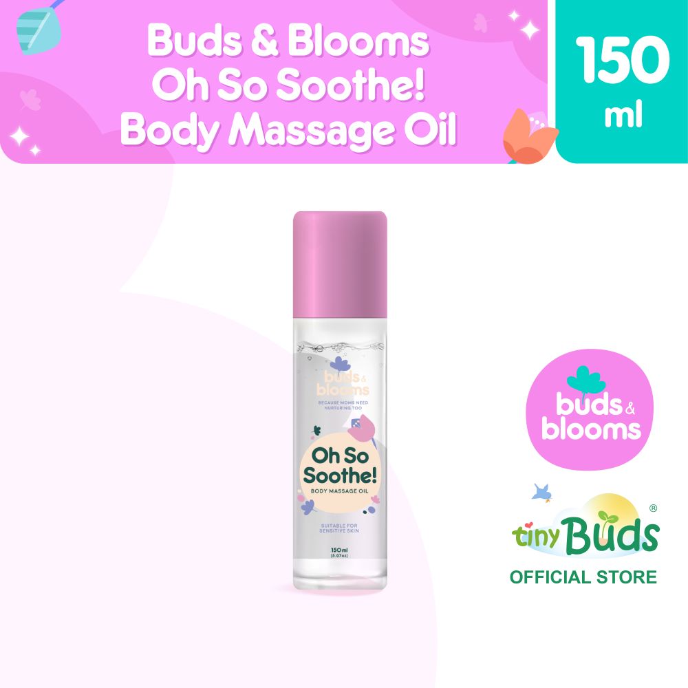 Buds & Blooms Oh So Soothe Massage Oil 150Ml