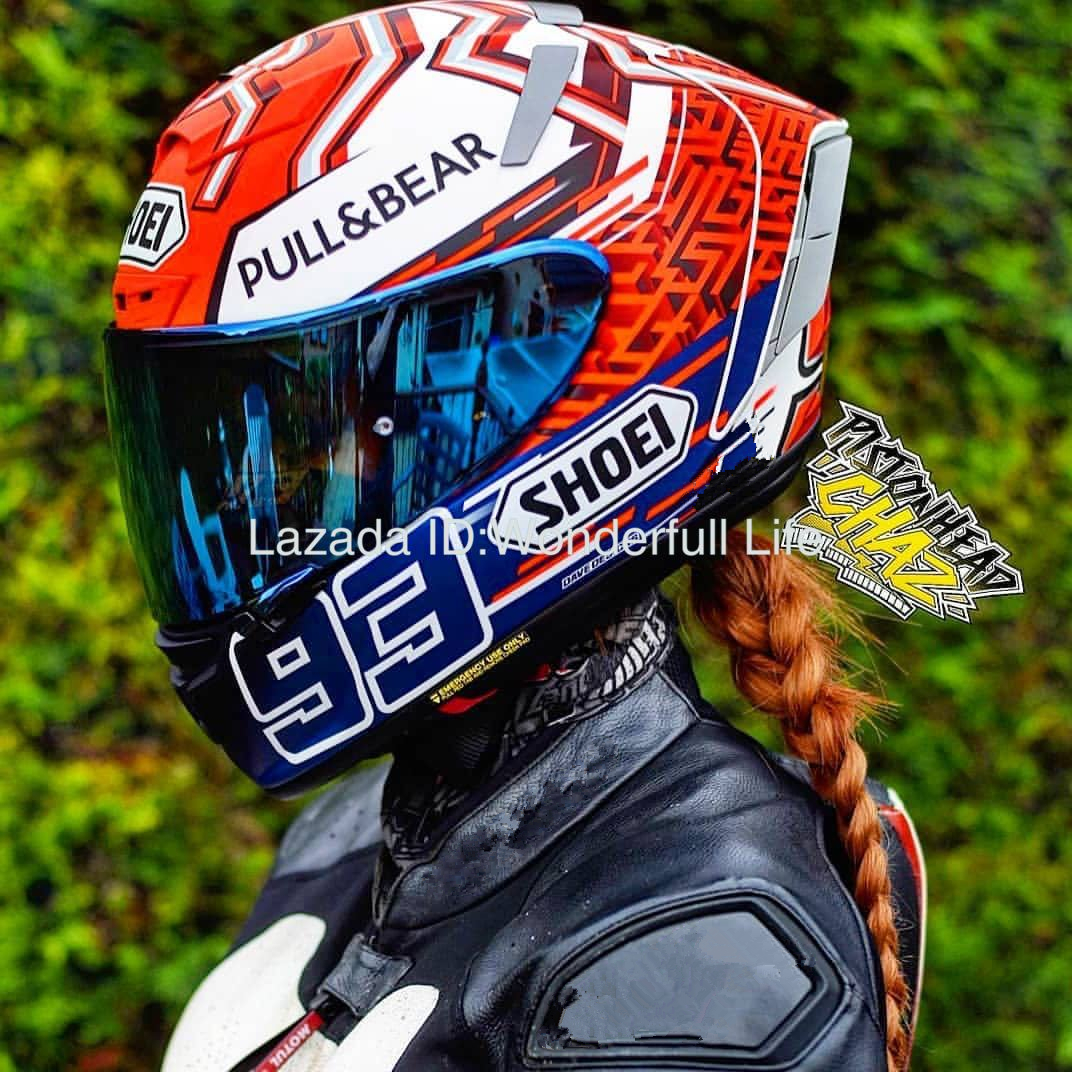 หมวกกันน็อค Shoei X14 มดแดง Red Nut Marquez 5 X Fourteen หมวกกันน็อค Marquez Shoei X-Spirit III TC-1 MARQUEZ5 หมวกกันน็อค X-Spirit Shoei หมวกกันน็อคเต็มใบสำหรับรถจักรยานยนต์หมวกกันน็อคเต็มใบ