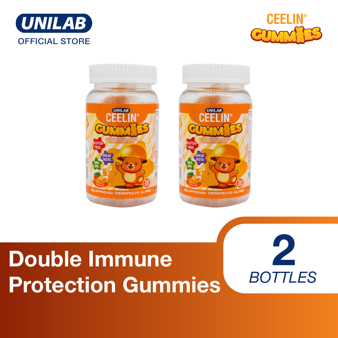 Ceelin Gummies 30s Bottle (Yummy Gummy Vitamin C) - set of 2