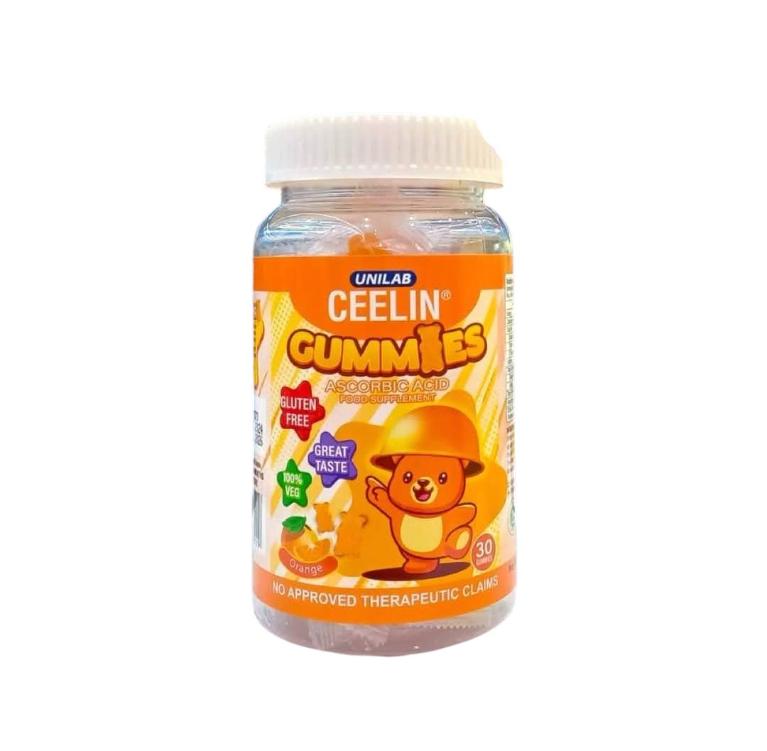 Ceelin Gummies Ascorbic Acid Vitamin C 30 Gummies