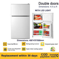 SHANBEN Smart Refrigerator New 3-Door Refrigerator Large Capacity Refrigerator 6.78Cu ft  Feet Energy Saving and Quiet Suitable for Home and Rentals