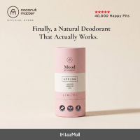 Coconut Matter MOOD Natural Deodorant SPRING 35g | Hot & Humid Tested | All-Day Fresh | Vegan & Aluminum-Free l Lavender Geranium Lime