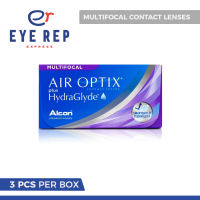 Air Optix Plus Hydraglyde Multifocal Monthly Clear Contact Lenses (3pcs/box) | EYE REP Express