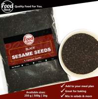 Food Stock Sesame Seeds Black (250g 500g 1kg)