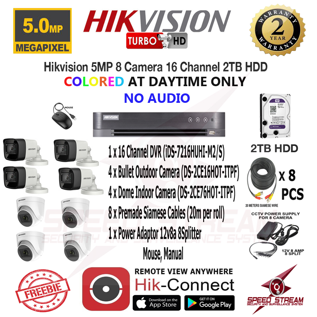 hikvision 5mp camera price