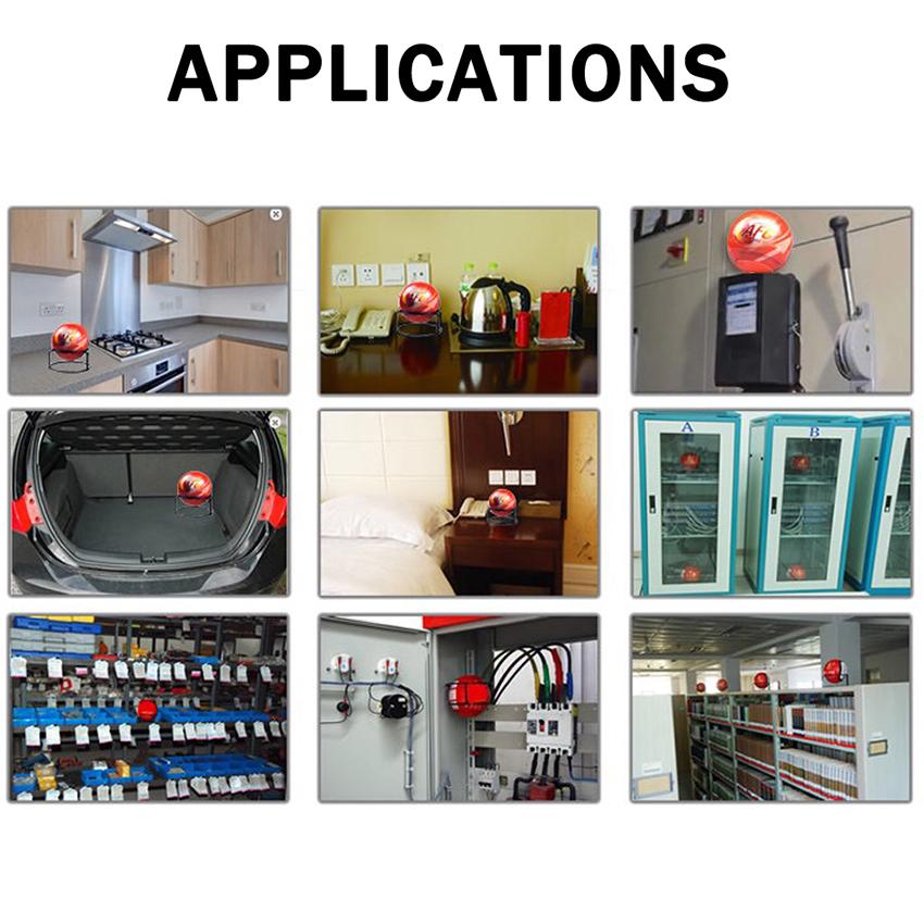 Fire Extinguisher Ball Automatic Dry Powder Car Fire Extinguisher For