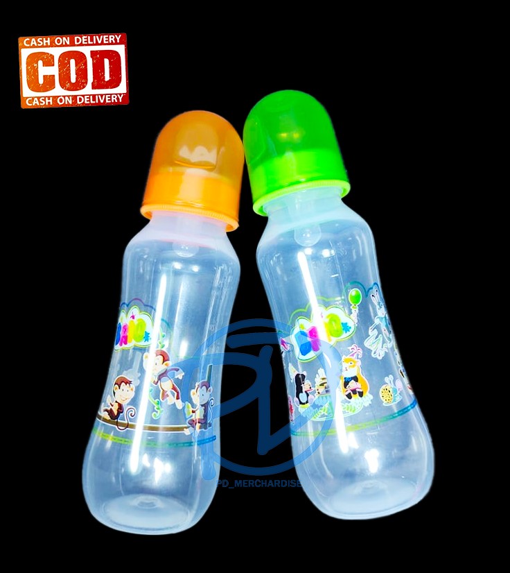 COD PD 250ml BABY FEEDING BOTTLE FREE NIPPLES HIGH QUALITY AND CHEAP SAFE BEBERON / DEDE / BOTE