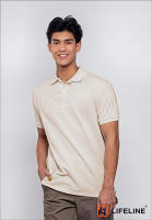 Lifeline PREMIUM PLUS Polo Shirt (White | Black | Navy Blue | Royal Blue | Red | Moss Green | Khaki | Mocha | Vanilla | Peanut | Sesame)