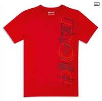98770843 DUCATI-T-SHIRT SKYLINE RED