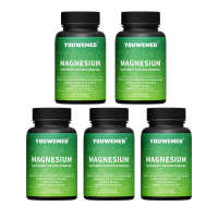 Magnesium Glycinate SleepSupport Stress ManagementRelaxationBrain HealthHeart Health 60 Capsules