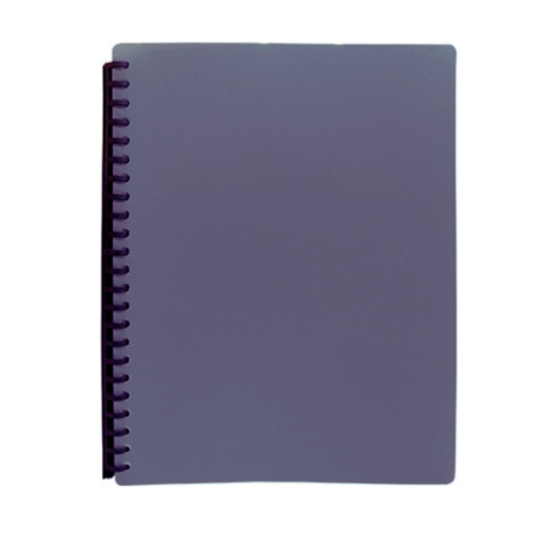 KT Plain Clear Book Refillable Long 20 Pockets