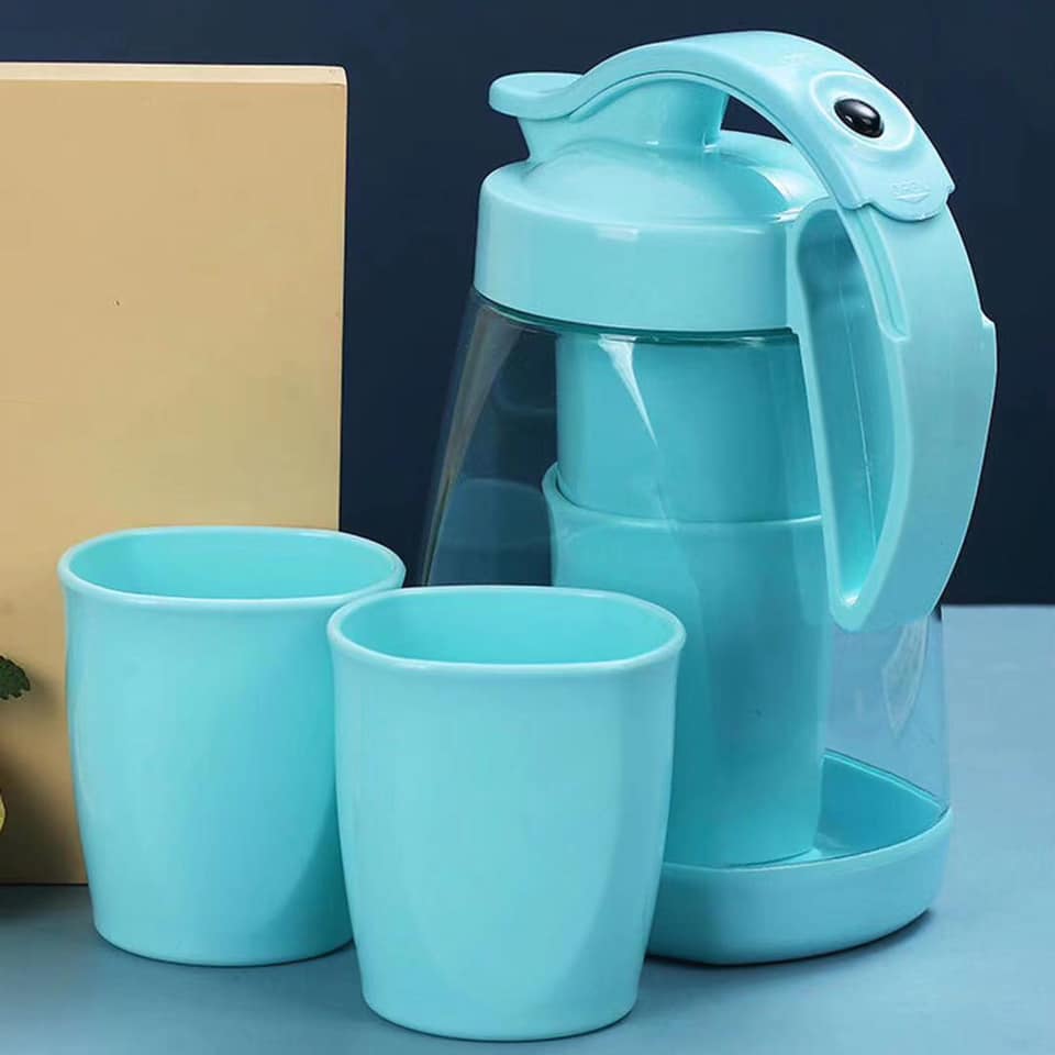 pitcher pitchel with drinking glass cups review and price