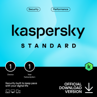 [NEW Kaspersky Standard - 1 Device 1 Year] LICENSE KEY ONLY