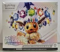 Pokemon TCG Scarlet & Violet Prismatic Evolutions Elite Trainer Box