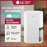 [NEW] LG 40L Dual Inverter Compressor Dehumidifier - DD23GMWE1 - Free Delivery