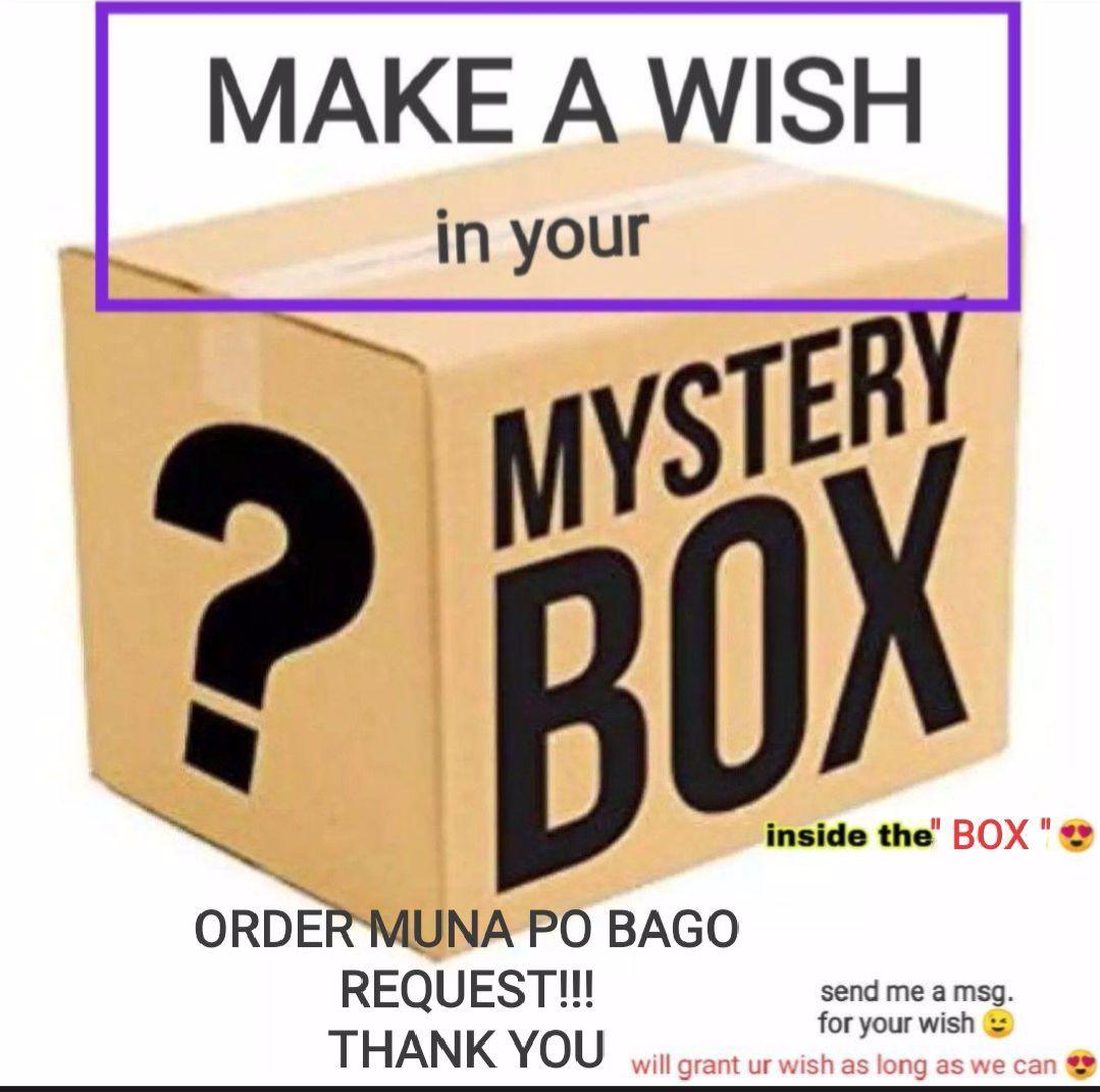 MAKE A WISH ON A MYSTERY BOX ( how? read description )