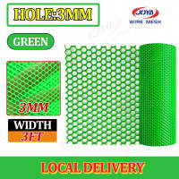 Plastic Mesh 1/3/10M Garden Fence Screen Farm Net Chicken Wire Fencing Pet Rabbit Protective Net for Gardening