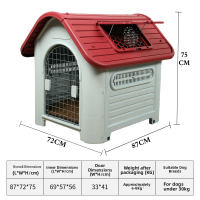 Dogs Kennel Four Seasons Universal Dog Cage Dog Houses Large Pet Supplies Outdoor Dog Nest Rainproof Dogs House