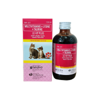 LC-Vit Plus Syrup 120ml (Multivitamins) for Cats (Caramel Flavor)