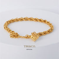TBK 24K Gold Bracelet For Women Accessories Hypoallergenicity 512B