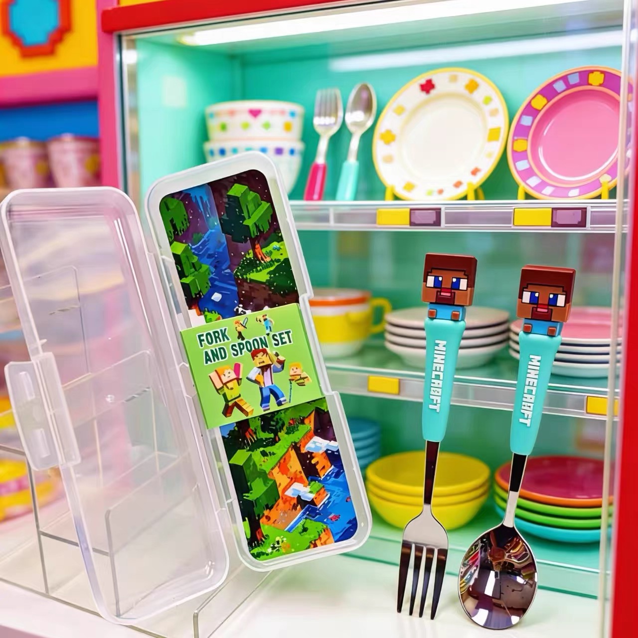 Stainless Steel Spoon And Fork Set Kids Cutlery Set