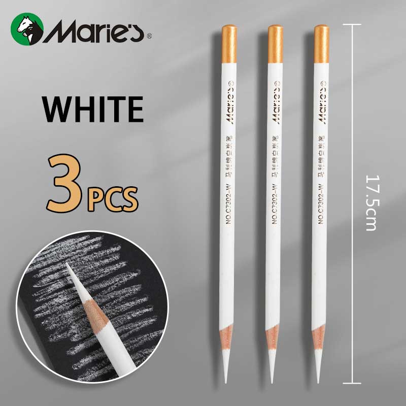 Original Charcoal Pencil for Drawing & Sketching White Charcoal Pencil For Art Students Charcoal Pencil Set For Sketch Drawing