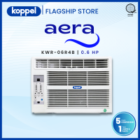Koppel 0.6HP Aircon Window Type Remote KWR-06R4B (R32 Refrigerant HD Filter Anti-Rust Gold Fins Sleep Mode Auto-Restart Self Diagnosis)