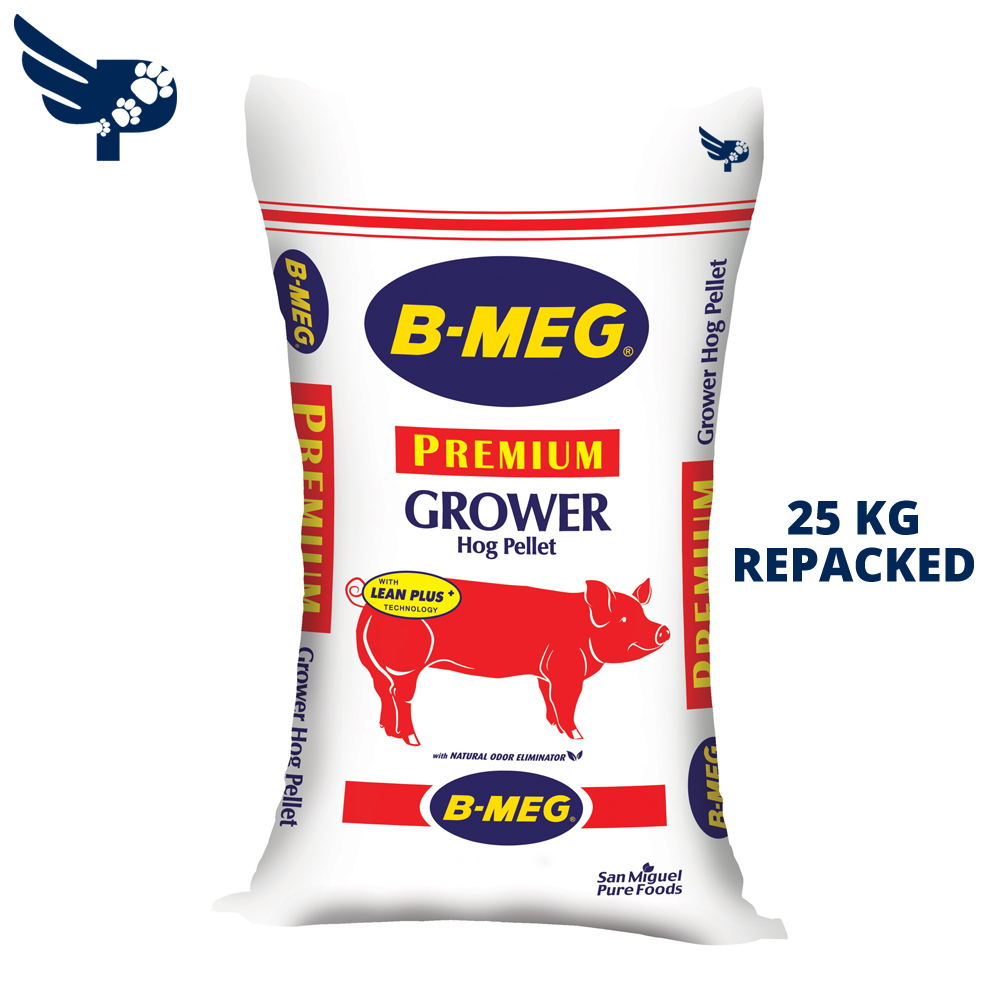 BMEG Premium Grower Hog Pellet 25KG Repacked For Pigs Hogs Swine