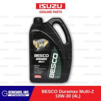 Isuzu BESCO Duramax Multi-Z Engine Oil (4L) (API CH-4 10W-30) (1-87618504-0) (Genuine Lubricants)