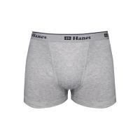 Hanes Heather Gray 3-Pack Tagless Boxer Brief 1304