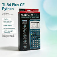 Original Texas Instruments TI-84 Plus CE Python Color Graphing Calculator