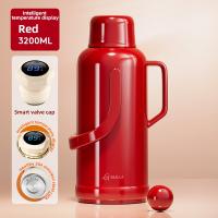 GIANXI Thermos pot Household cold water bottle Glass liner Large capacity boiling kettle Insulation pot 2L&3.2L
