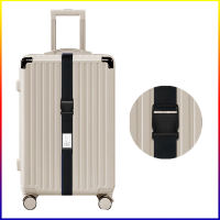 1.85m Adjustable Travel Rainbow Equipment Luggage Buckle Cross Strap Suitable for 18-32 Inch Trunk Straps