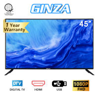 GINZA 24 INCH LED TV 32 inch smart tv on sale flat screen Cheap TV Flatscreen HDMI/USB /AV