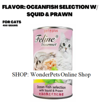 ‼FAST SHIPPING‼ 400g Feline Gourmet Cat Wet Food in Can | Feline Gourmet Cat Wet Food in Can | Good for Kitten & Cats | BEST SELLER | HIGH QUALITY Wet Cat Food in Can