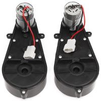 2 Pcs 550 Universal Children Electric Car Gearbox With Motor 12Vdc Motor With Gear Box Kids Ride On Car Baby Car Parts