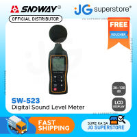 Sndway SW-523 Digital Sound Level Meter Measuring Instrument with LCD Display and Data Storage function for Monitoring or Controlling Noise Volume | JG Superstore