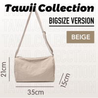 New UNIQLO Nylon bag waterproof bag Large capacity fitness bag Solid Color Messenger Bags Korea fashion
