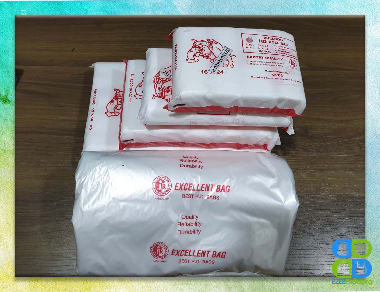 MultiPurpose/All Purpose Packing HD Roll Plastic Bag ROLLS for Laundry