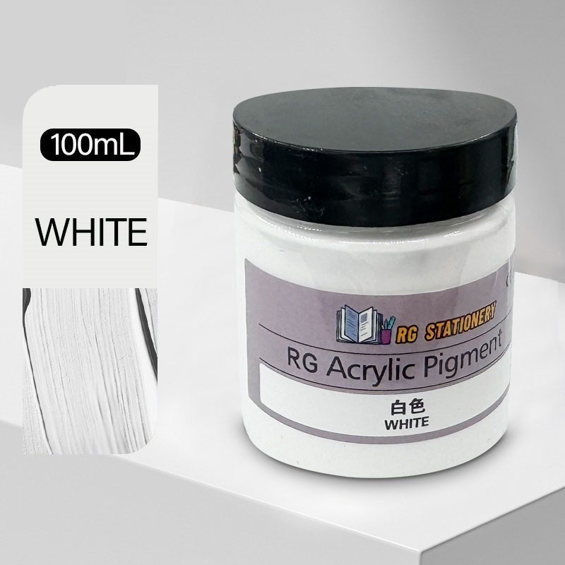 100ML Acrylic Paint Set For Textile Fabric Painting Poster Pigment Painting Set Acrylic Paint