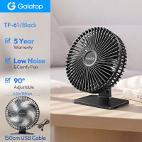 Gaiatop USB Desk Fan Small But Powerful Portable Quiet 3 Speeds Wind Desktop Personal Fan Adjustment Mini Fan Table Fan
